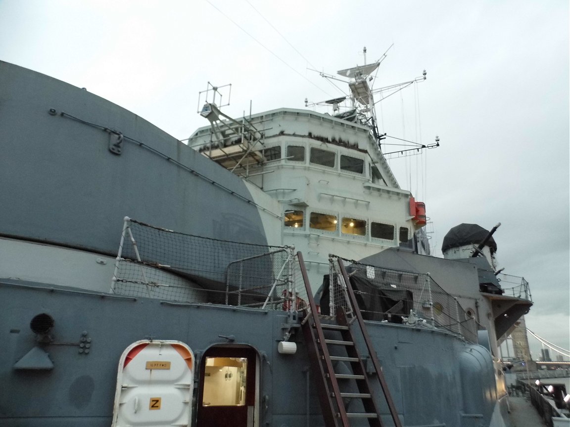 HMS belfast, London, Thursday 16/11/2017.. 