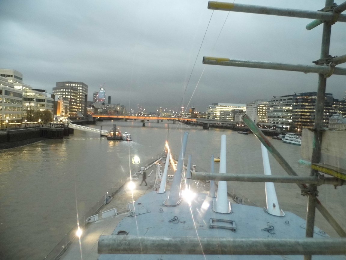 HMS belfast, London, Thursday 16/11/2017.. 