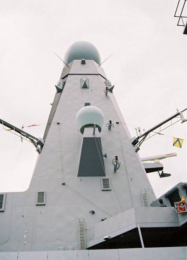 Type 45 destroyer H.M.S. Daring at Devonport Navy Days 2009