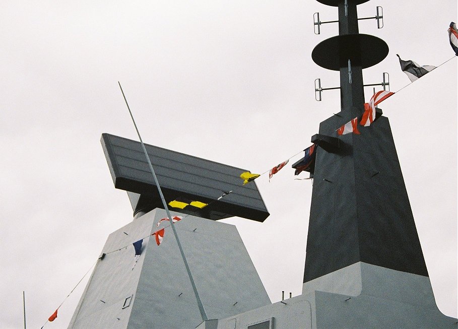 Type 45 destroyer H.M.S. Daring at Devonport Navy Days 2009