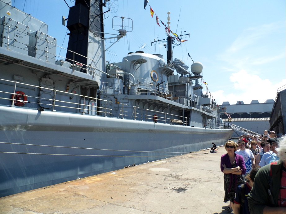 HMS Edinburgh, Cammell Laird, Birkenhead. Sunday 26/05/2013. 