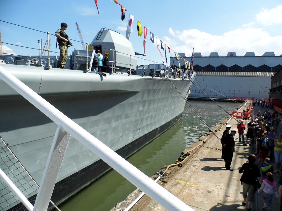 HMS Edinburgh, Cammell Laird, Birkenhead. Sunday 26/05/2013. 