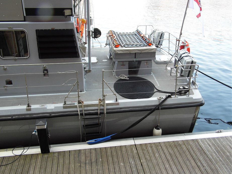 Explorer class coastal training patrol craft H.M.S. Pursuer at Liverpool Alberts Docks, May 26th 2013