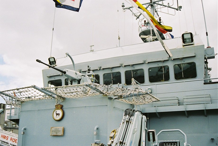 Survey ship H.M.S. Roebuck at Plymouth Navy Days 2006