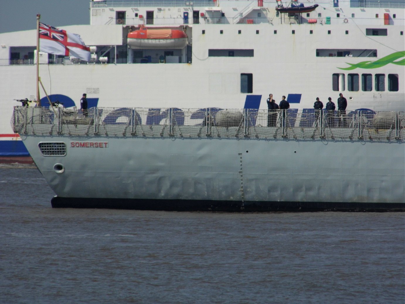 Type 23 frigate H.M.S. Somerset at Liverpool, May 28th 2018