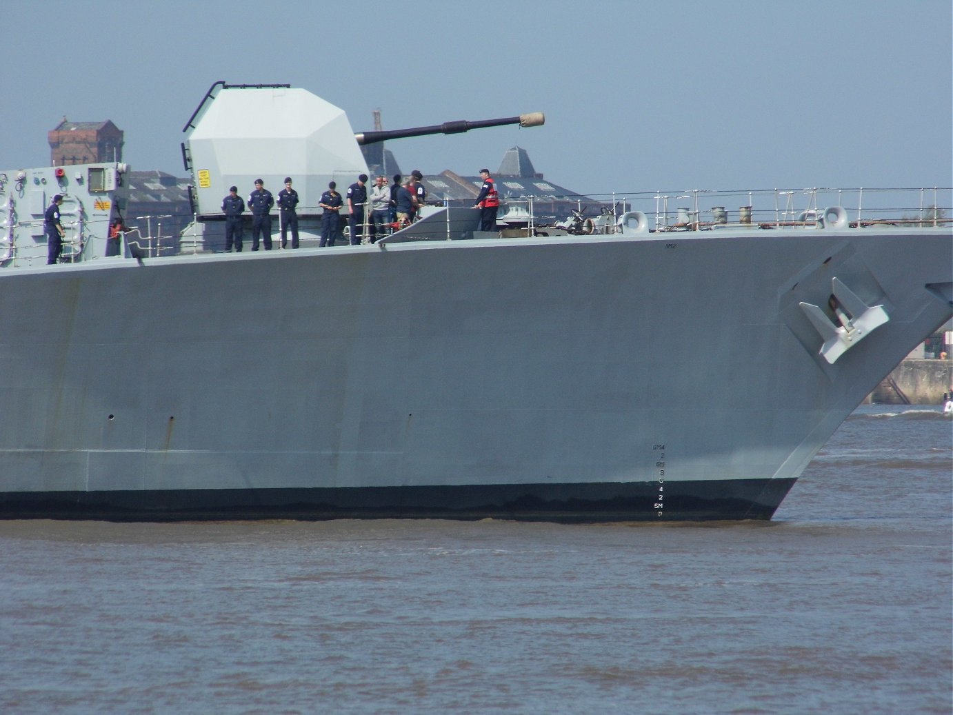 Type 23 frigate H.M.S. Somerset at Liverpool, May 28th 2018