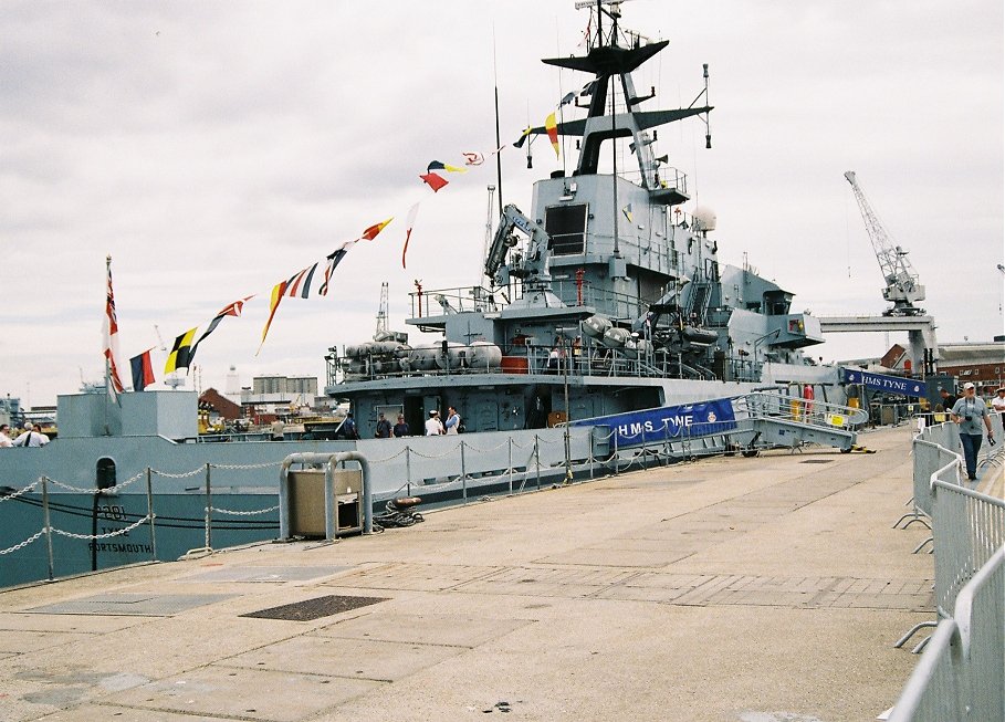 River class Offshore Patrol Vessel HMS Tyne P281, Portsmouth 2010.