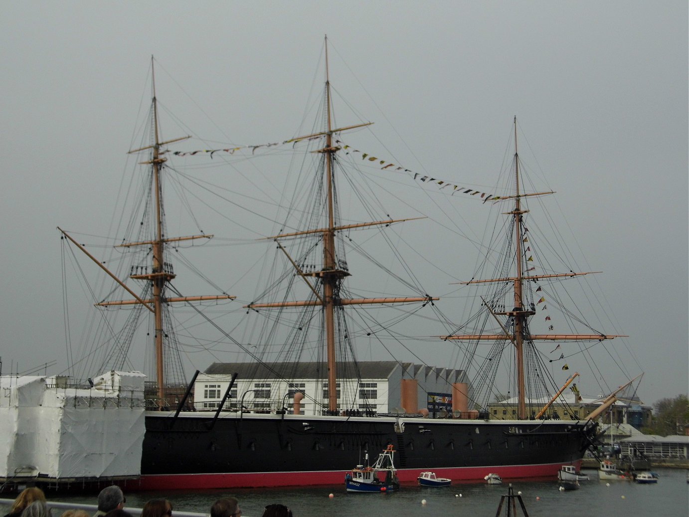 HMS warrior, Portsmouth, Tuesday 23/04/2019. 