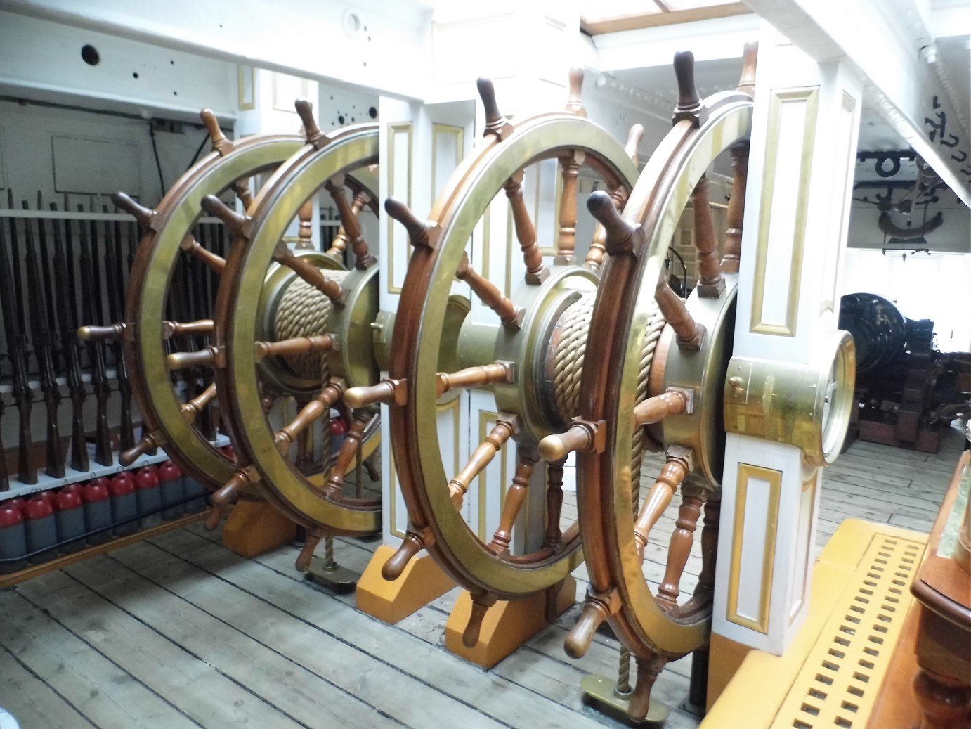 HMS warrior, Portsmouth, Tuesday 23/04/2019.. 