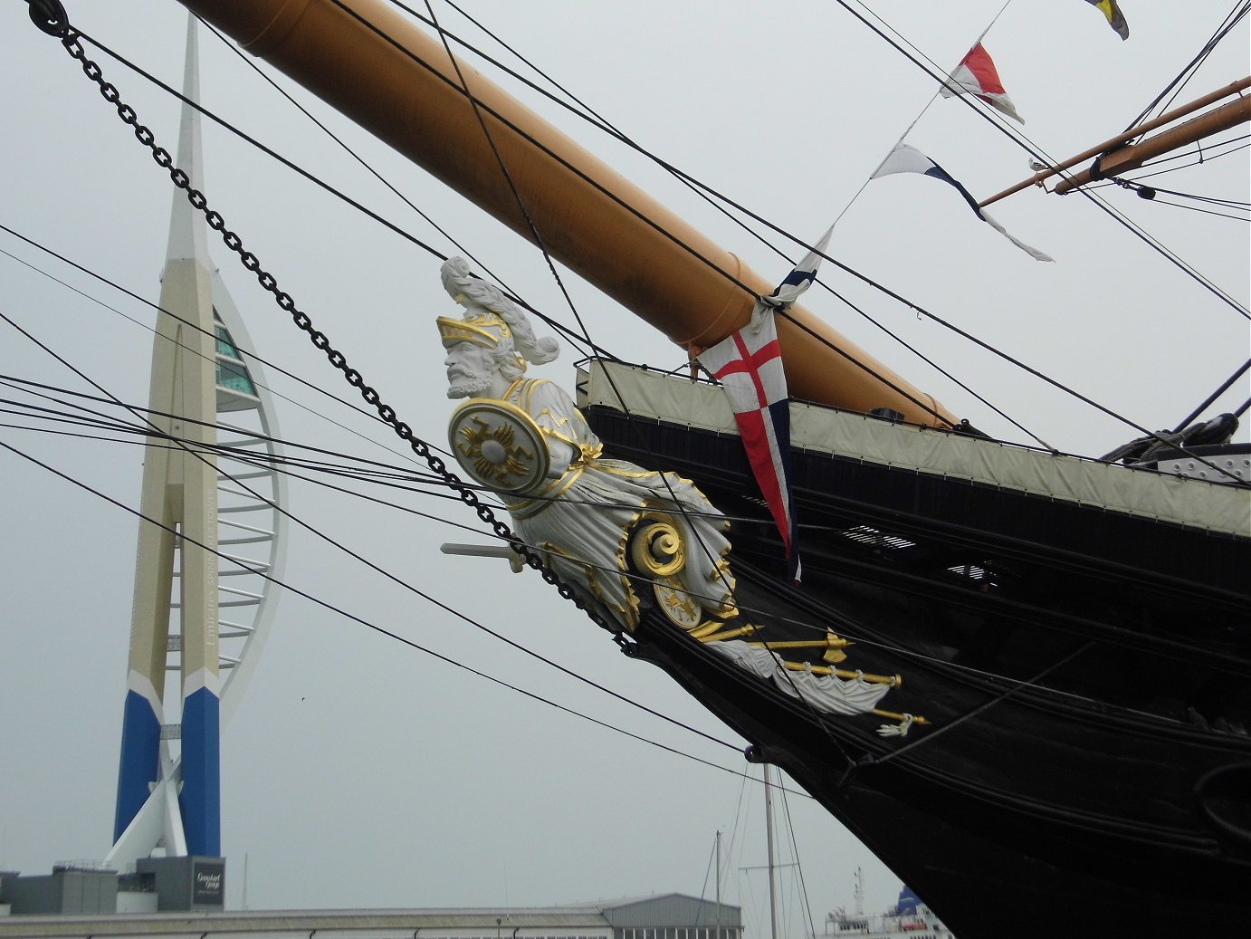 HMS warrior, Portsmouth, Tuesday 23/04/2019.. 