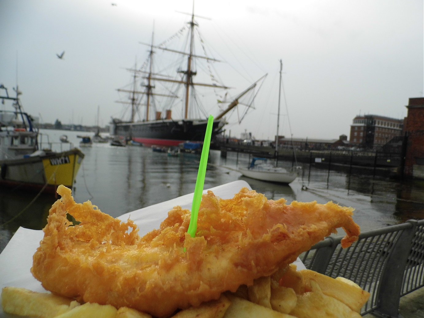 HMS warrior, Portsmouth, Tuesday 23/04/2019.. 