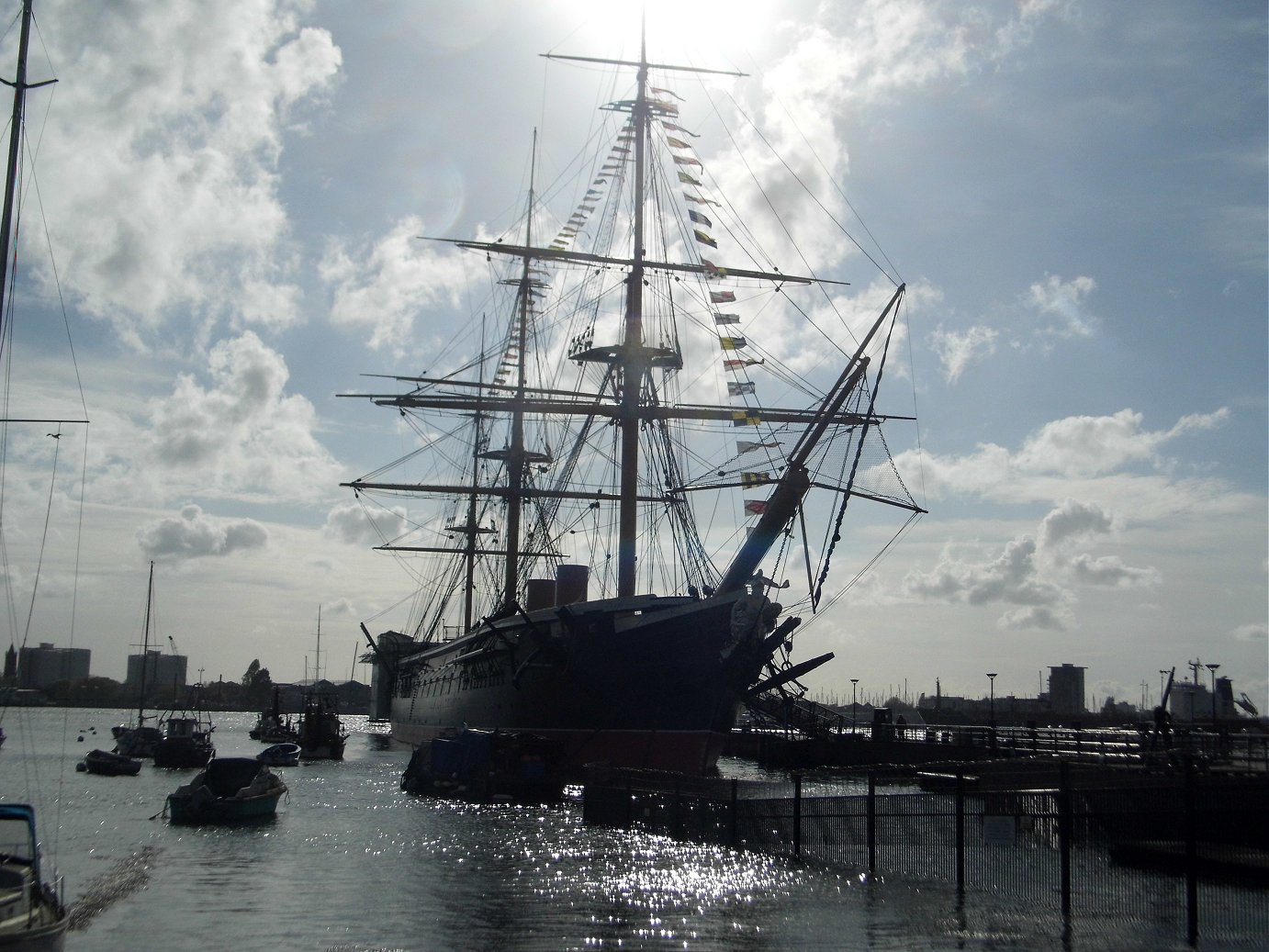 HMS warrior, Portsmouth, Tuesday 23/04/2019.. 