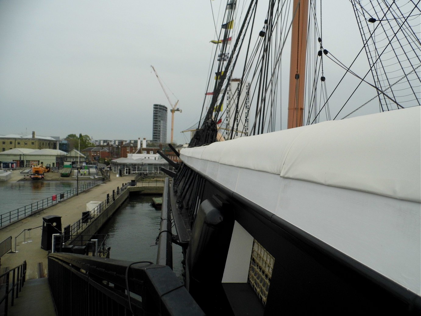 HMS warrior, Portsmouth, Tuesday 23/04/2019.. 