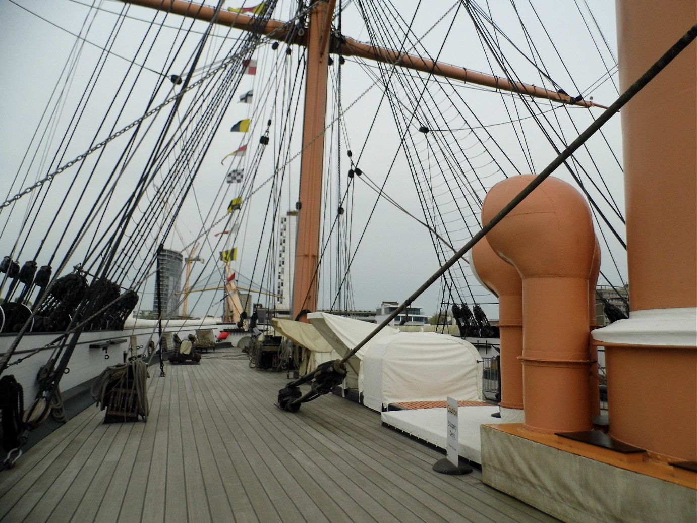 HMS warrior, Portsmouth, Tuesday 23/04/2019.. 