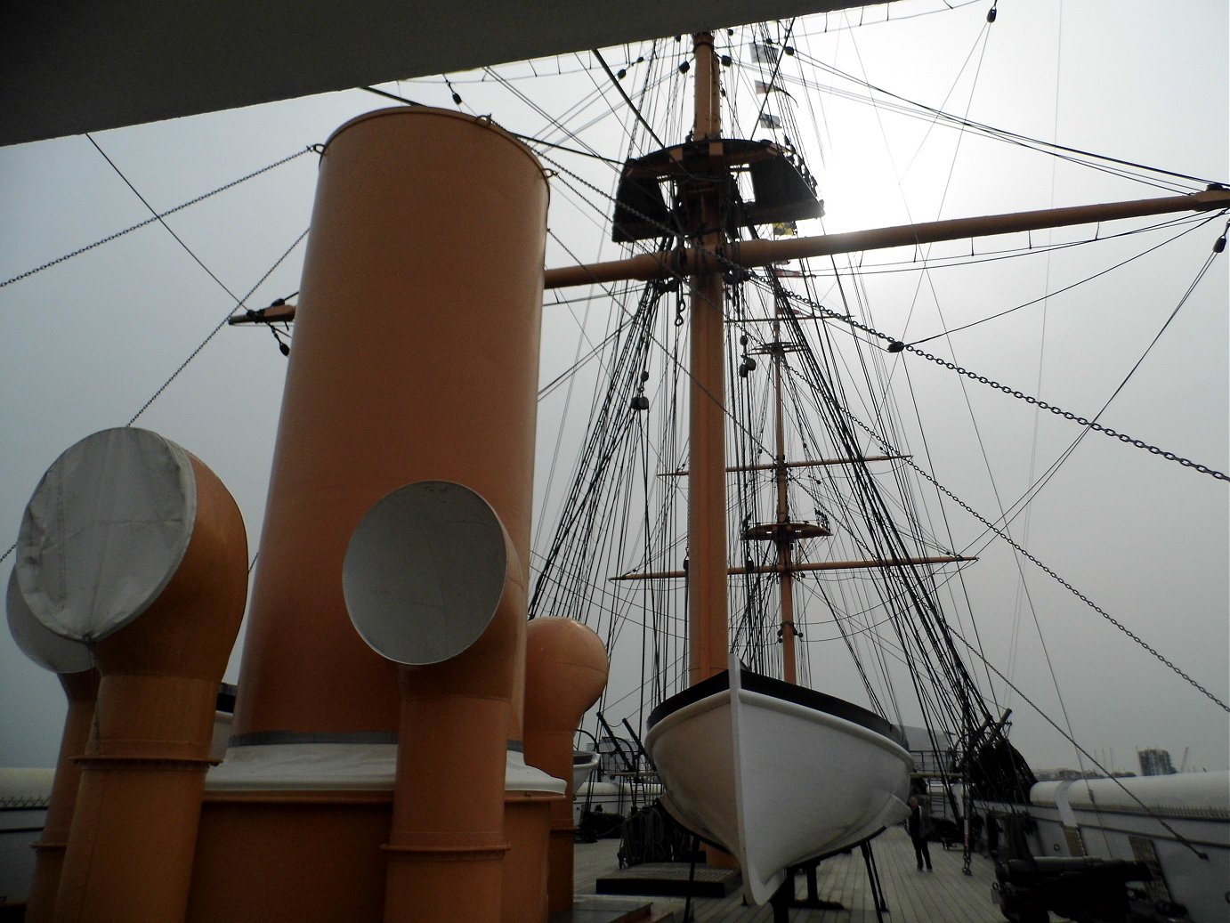 HMS warrior, Portsmouth, Tuesday 23/04/2019.. 