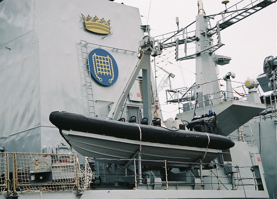 Type 23 frigate H.M.S. Westminster at Portsmouth Navy Days 2010