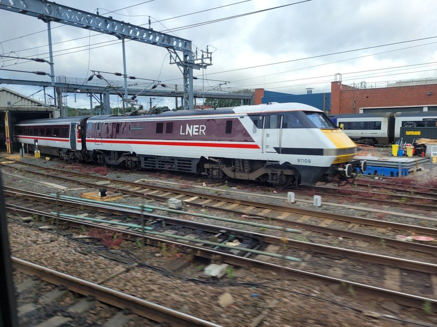 Cab of 60008 Dwight D. Eisenhower, Sat 28/12/2013. 