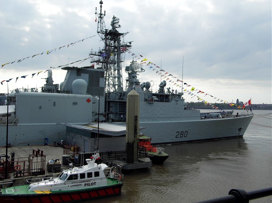 HMCS Iroquois, Liner terminal, Liverpool.  Sunday 26/05/2013. 