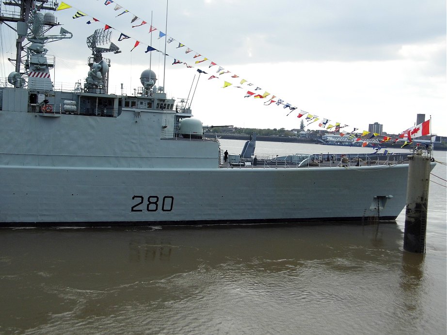 HMCS Iroquois, Liner terminal, Liverpool.  Sunday 26/05/2013. 