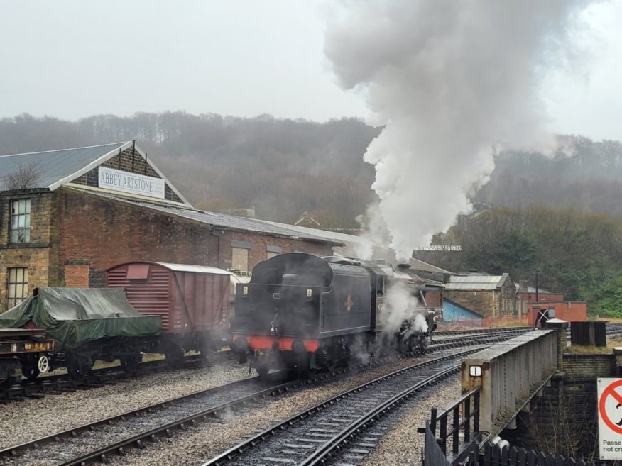 Nameplates for A4 60011 Empire of India and A2 60500 Edward Thompson, Sat 28/12/2013. 