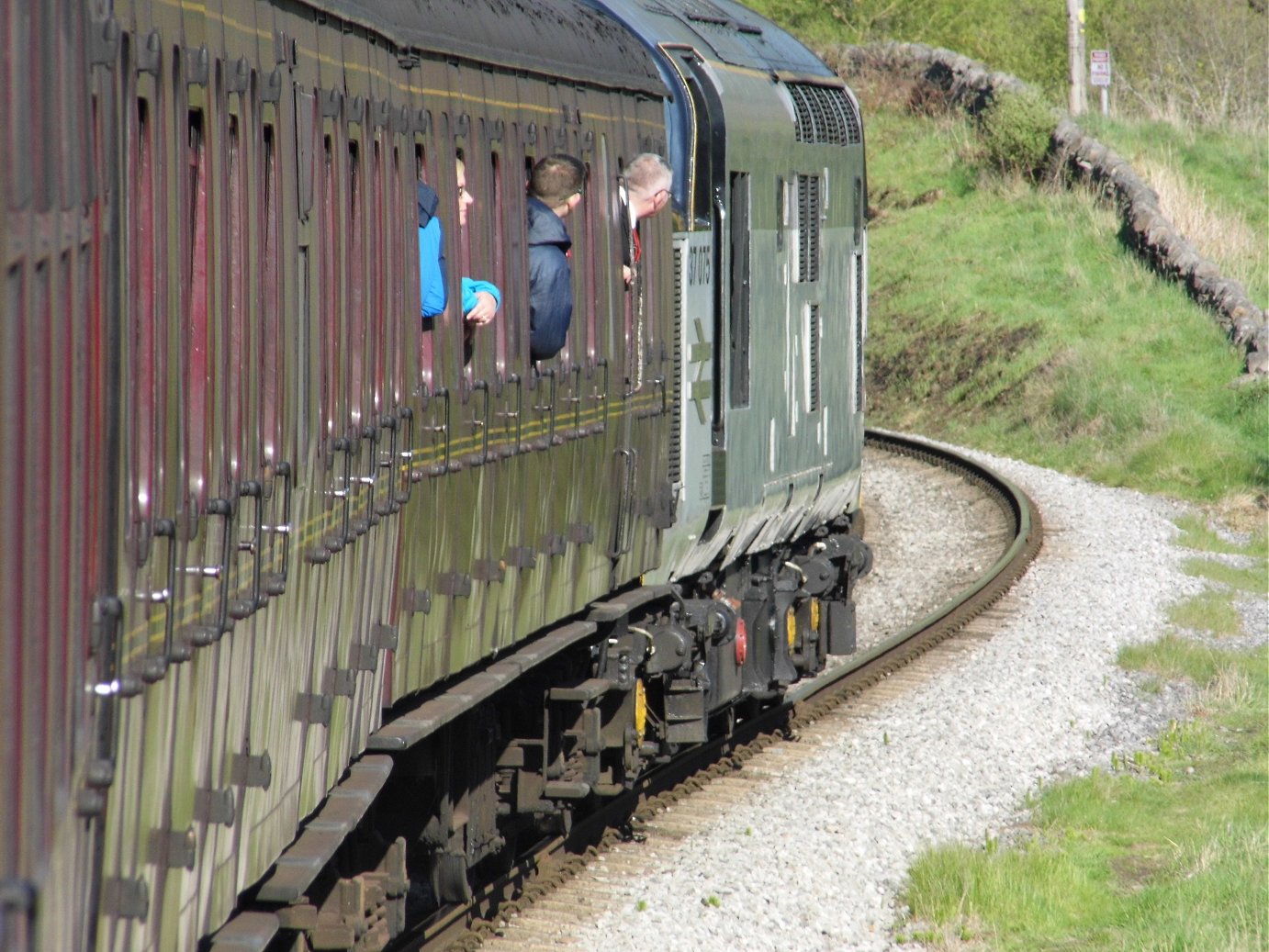 4468 Mallard, Sat 28/12/2013. 