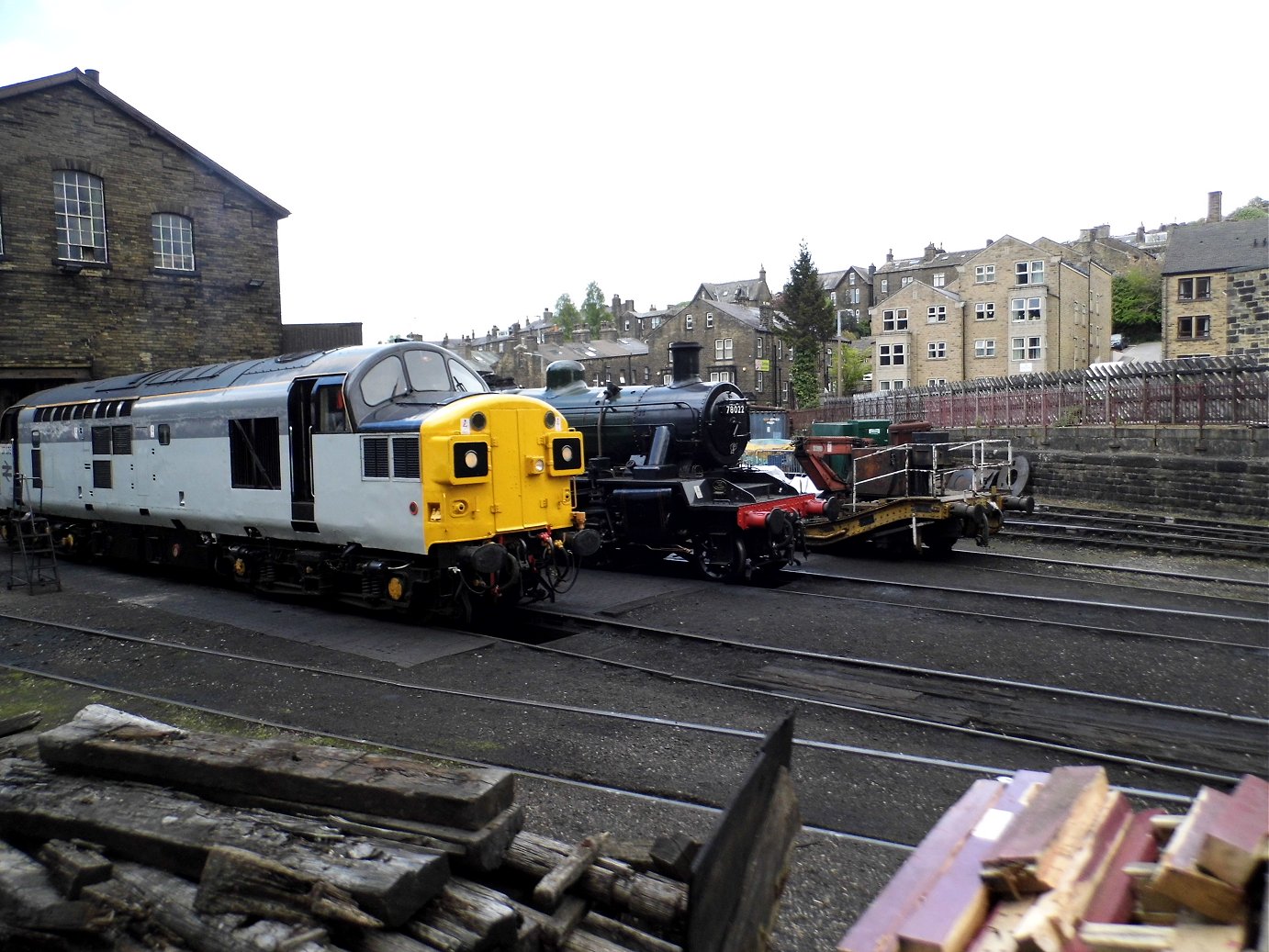 LNER D49 Shire pioneer 234/2700/62700 Yorkshire, Sat 28/12/2013. 