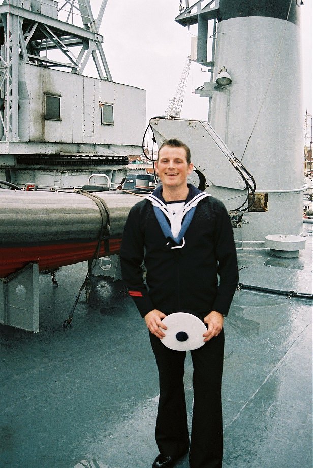 L Eithne (P31) flagship of the Irish Naval Service, Trafalgar 200, Portsmouth 2005. 