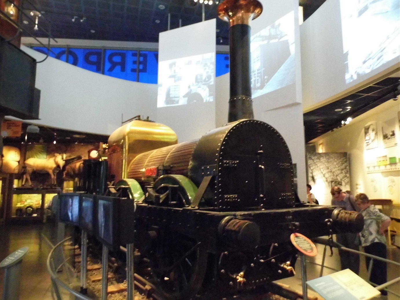 Lion at the Museum of Liverpool, Mon 28/05/2018.