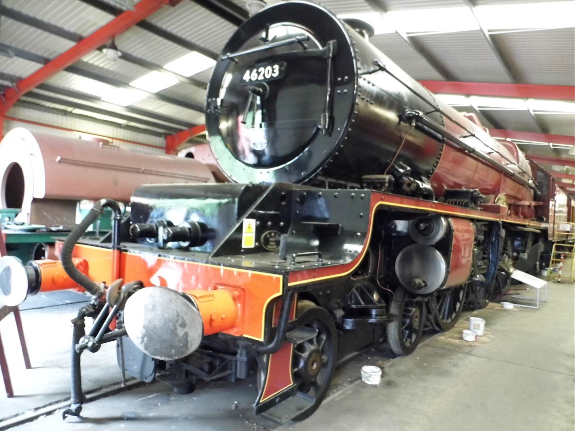 Smokebox number of 60008 Dwight D. Eisenhower, Sat 28/12/2013. 