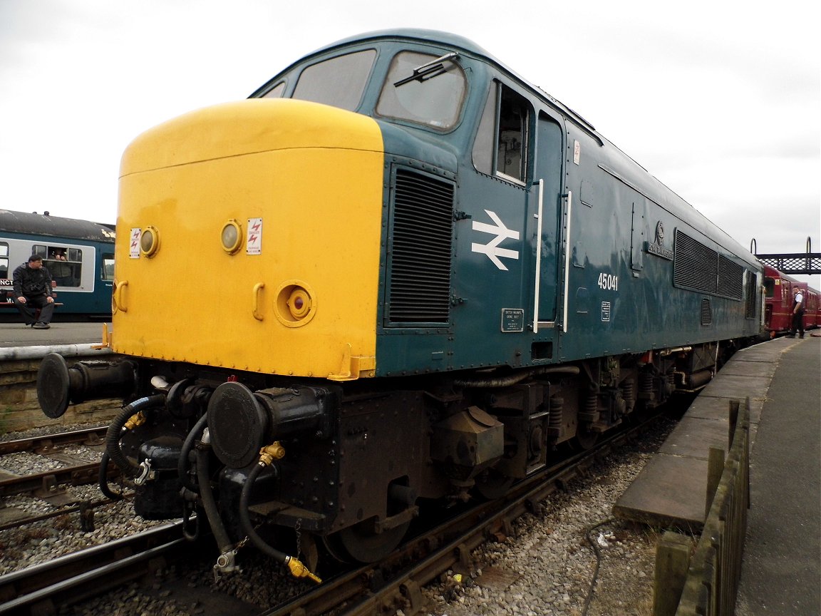 Nameplate of SR Battle of Britain 34109, Sat 28/12/2013. 