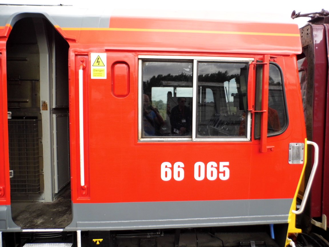 Papyrus nameplate for the record breaking A3 2750 which did 108 mph, Sat 28/12/2013. 