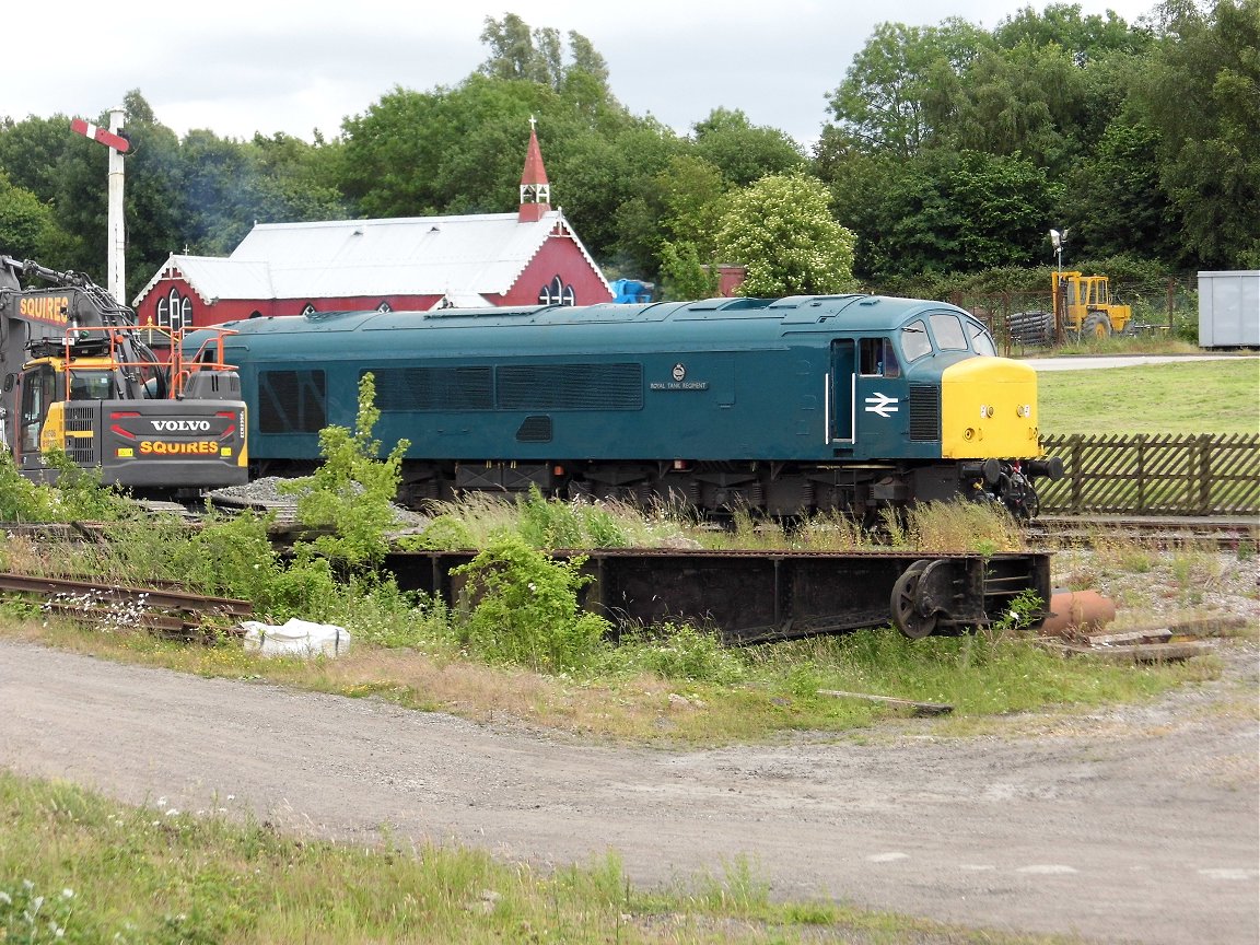 Cab of 60008 Dwight D. Eisenhower, Sat 28/12/2013. 