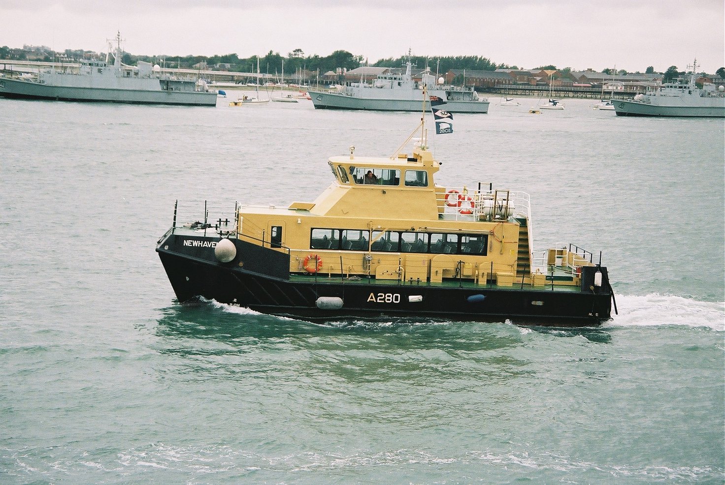 Newhaven, fleet tender, Portsmouth Navy Days 2005.