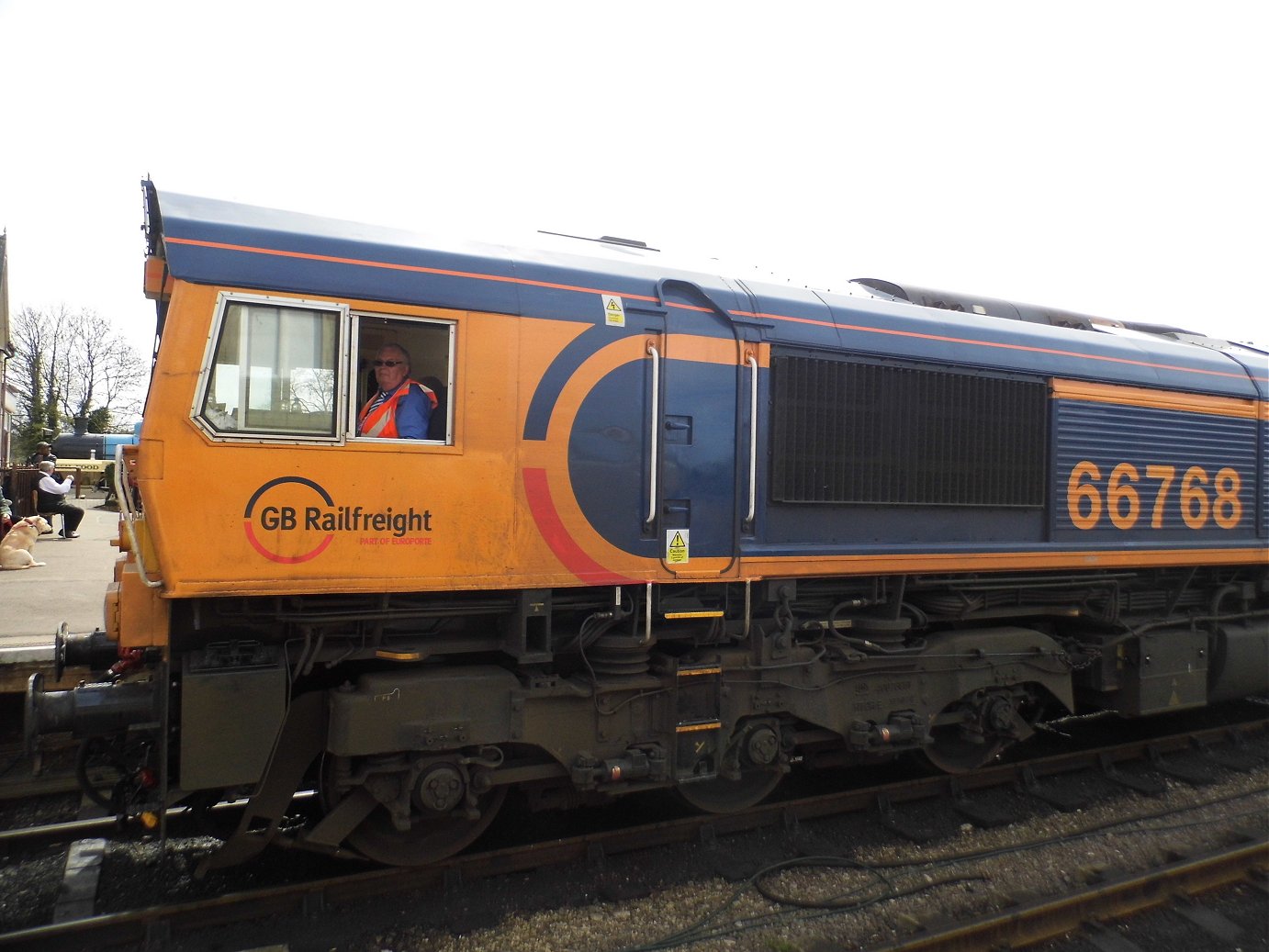 Nameplates for A4 60011 Empire of India and A2 60500 Edward Thompson, Sat 28/12/2013. 