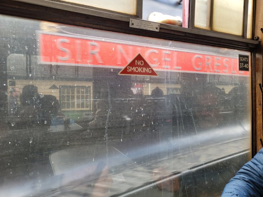 Nameplates for A4 60011 Empire of India and A2 60500 Edward Thompson, Sat 28/12/2013. 