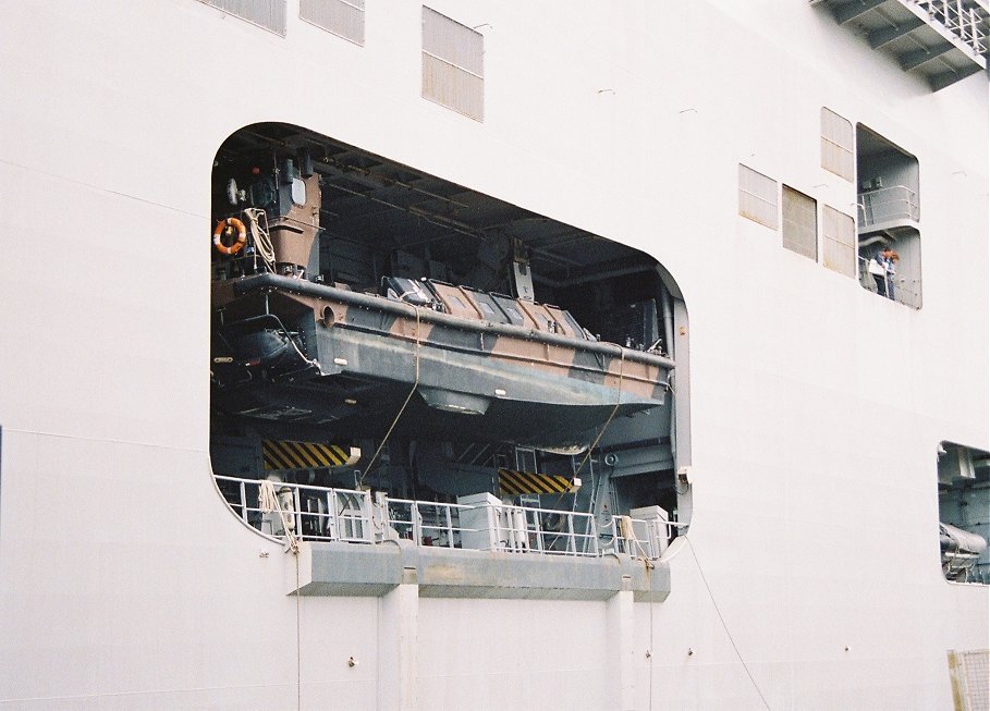 Commando carrier H.M.S. Ocean at Plymouth Navy Days, Saturday September 5th 2009