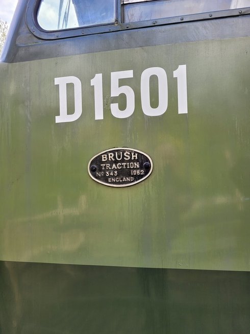 Cab of 60008 Dwight D. Eisenhower, Sat 28/12/2013. 