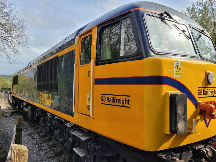 Cab of 60008 Dwight D. Eisenhower, Sat 28/12/2013. 