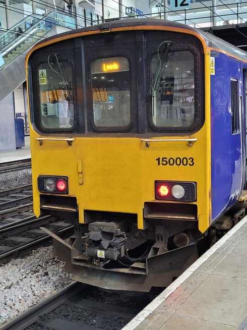 Cab of 60008 Dwight D. Eisenhower, Sat 28/12/2013. 