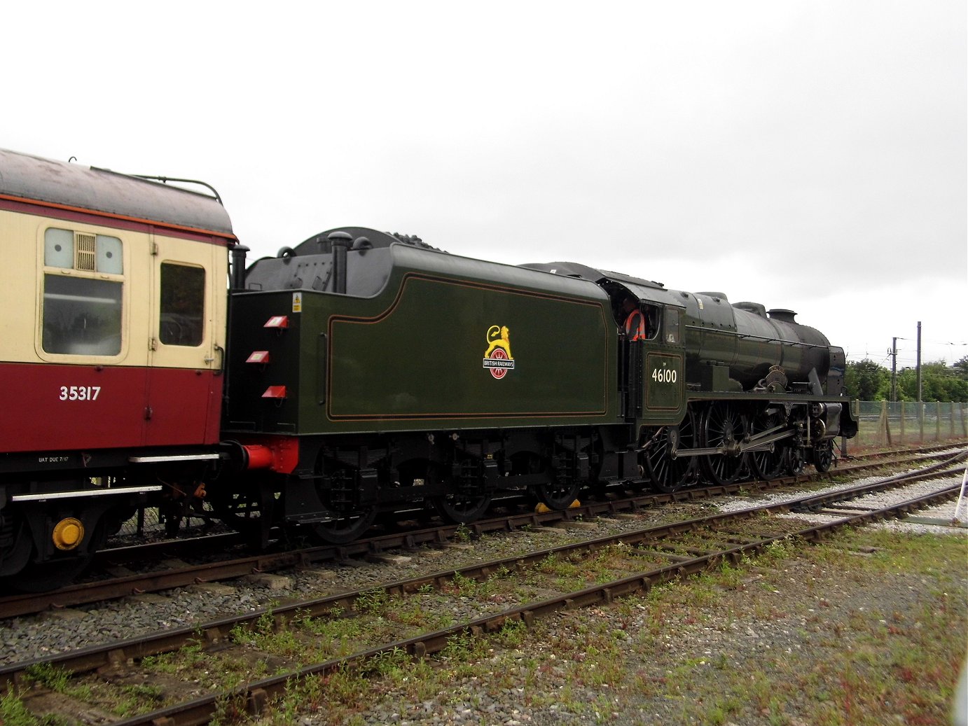 46100 Royal Scot National Railway Museum. Wednesday 15/6/2016. 