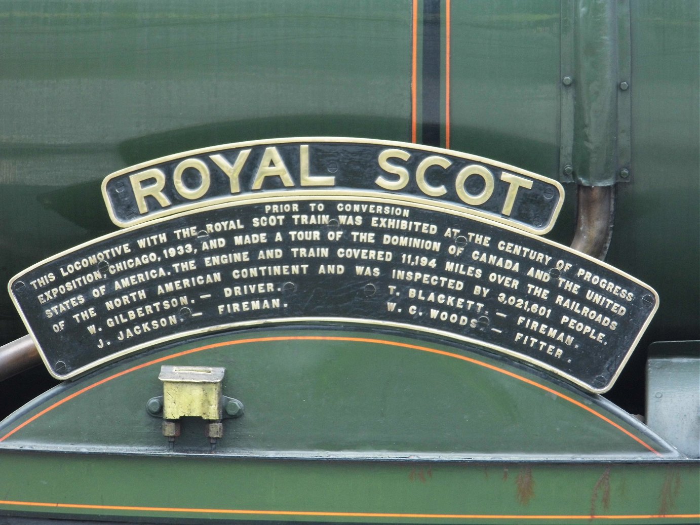 46100 Royal Scot National Railway Museum. Wednesday 15/6/2016. 