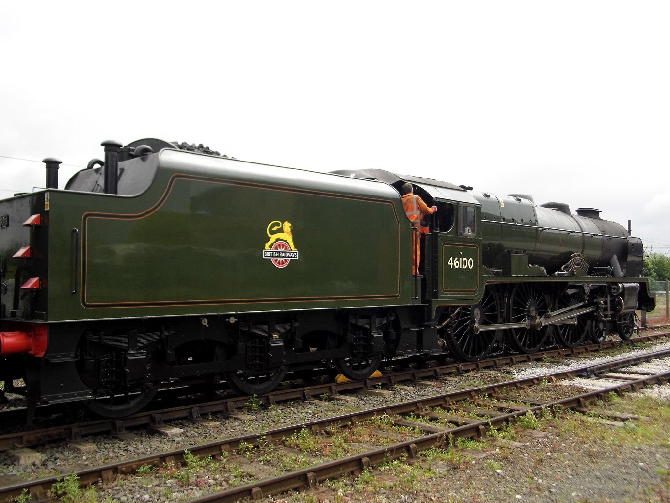 46100 Royal Scot National Railway Museum. Wednesday 15/6/2016. 