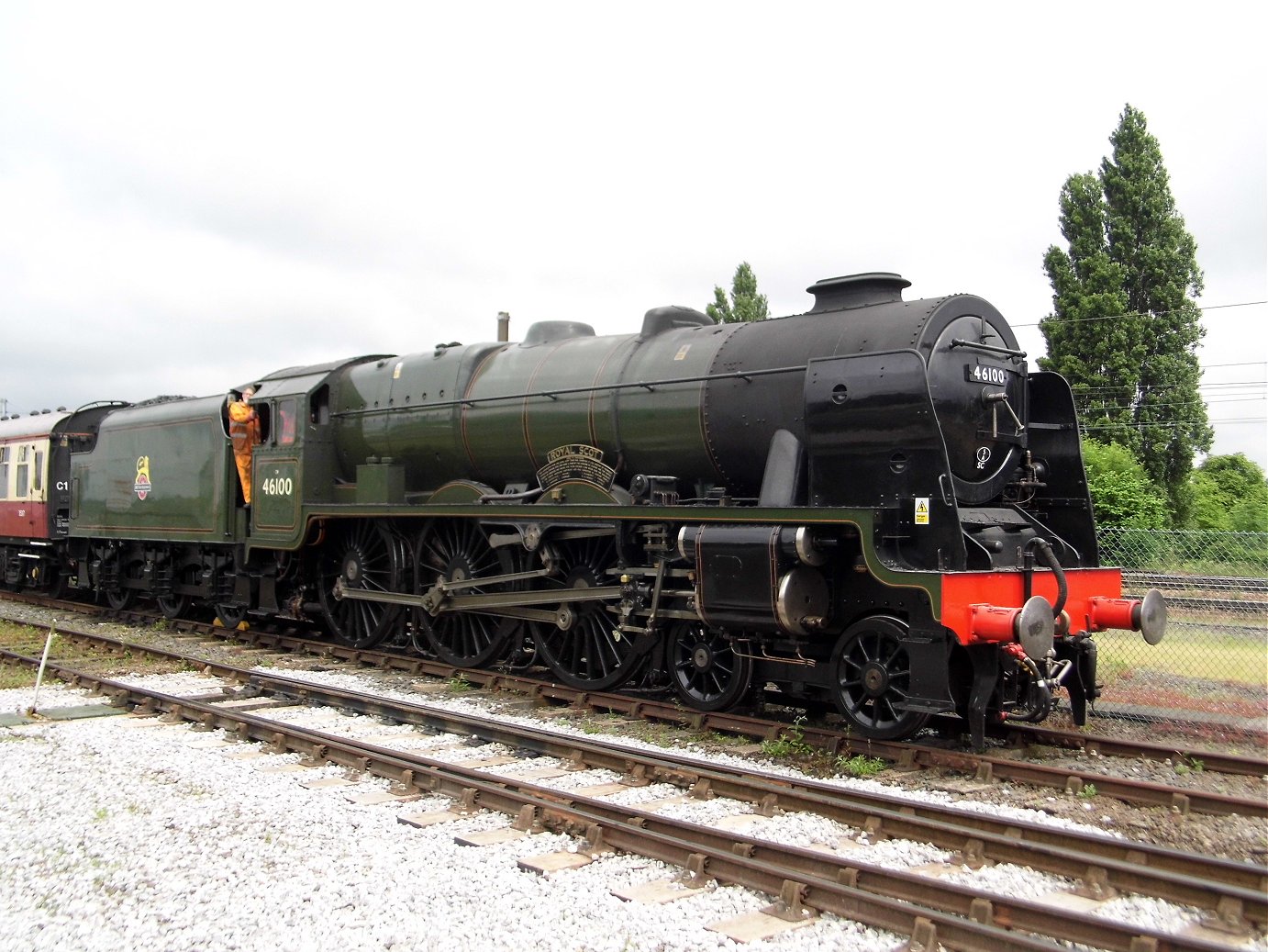 46100 Royal Scot National Railway Museum. Wednesday 15/6/2016. 