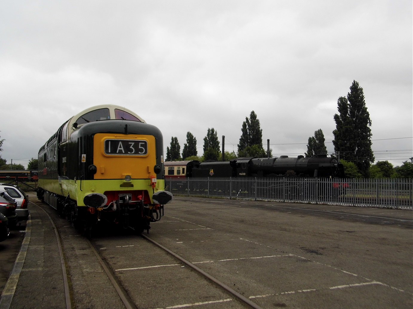 46100 Royal Scot National Railway Museum. Wednesday 15/6/2016. 