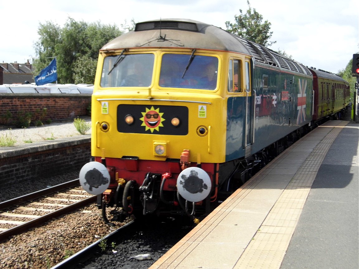 Cab of 60008 Dwight D. Eisenhower, Sat 28/12/2013. 