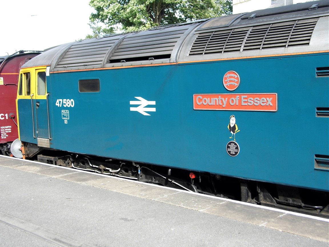 Papyrus nameplate for the record breaking A3 2750 which did 108 mph, Sat 28/12/2013. 