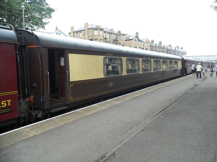 46115 Scots Guardsman on the Scarborough Spa Express, Wed 31/7/2013. 