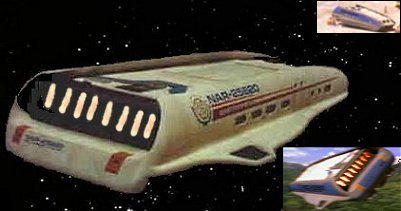 Executive Federation Shuttlecraft as seen in Star Trek VI. Note the 5-digit NAR registry number.