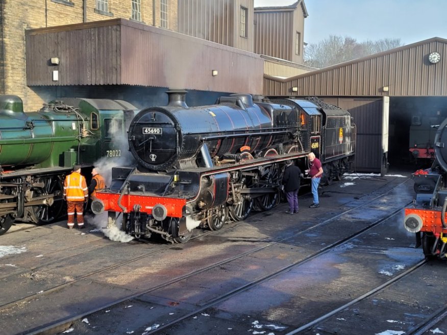 LNER D49 Shire pioneer 234/2700/62700 Yorkshire, Sat 28/12/2013. 