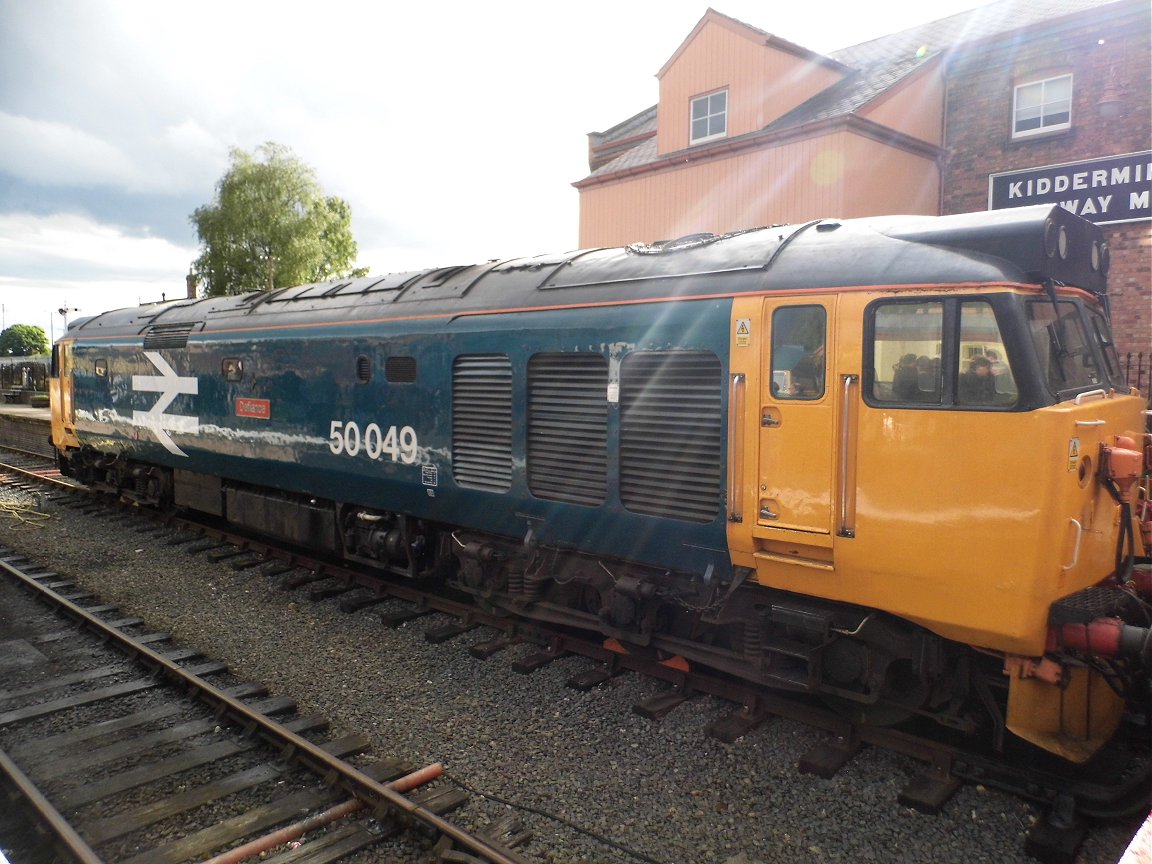 Nameplates for A4 60011 Empire of India and A2 60500 Edward Thompson, Sat 28/12/2013. 